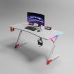 Gamer asztal LED Világítással 120 cm - Több színben