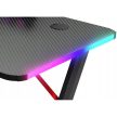 Gamer asztal LED Világítással 120 cm - Több színben