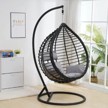 Miami függőfotel - fekete színben (XL-es méret)
